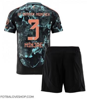 Bayern Munich Kim Min-jae #3 Dětské Venkovní Dres 2024-25 Krátký Rukáv (+ trenýrky)